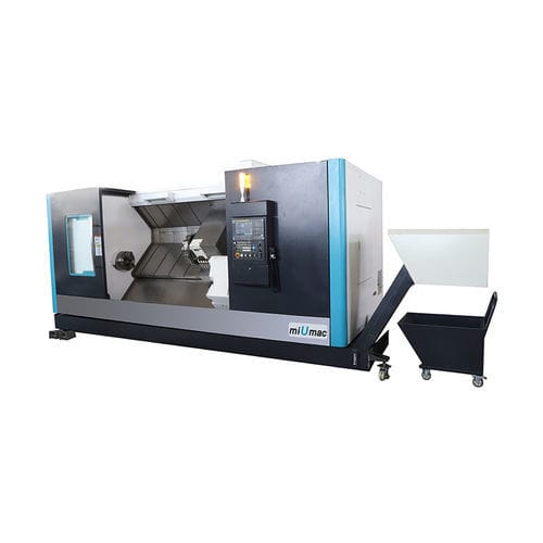 Токарный станок ЧПУ - KDCL-35 - Zhejiang KAIDA Machine Tool CO., LTD. - наклонная станина / A2-11 / 12 инструментов