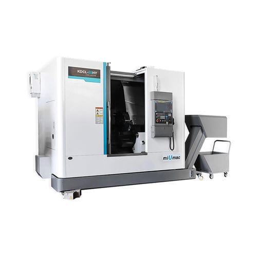 Токарный станок ЧПУ - KDCL-28HY - Zhejiang KAIDA Machine Tool CO., LTD. - 3 оси / наклонная станина / A2-6