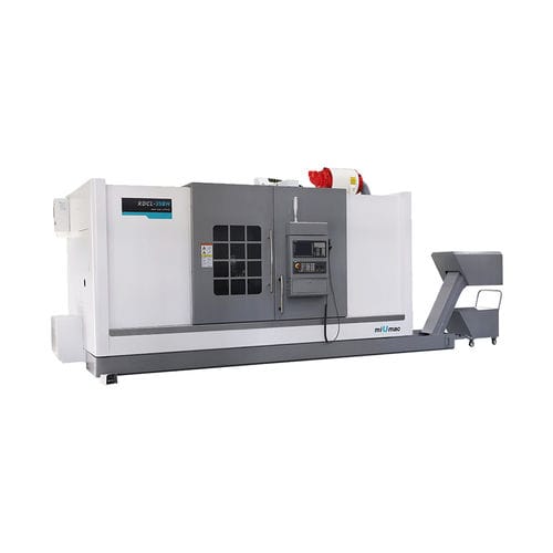 Токарный станок ЧПУ - KDCL-35BH - Zhejiang KAIDA Machine Tool CO., LTD. - 2 оси / наклонная станина / A2-11