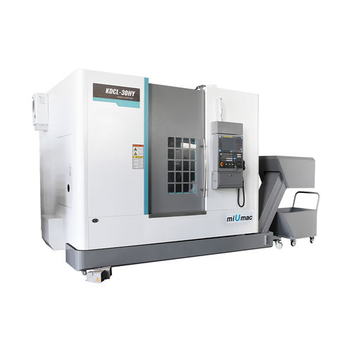 Токарный станок ЧПУ - KDCL-30HY - Zhejiang KAIDA Machine Tool CO., LTD. - 3 оси / наклонная станина / A2-8