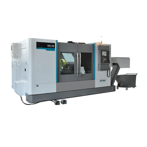 Токарный станок ЧПУ - KDCL-50B - Zhejiang KAIDA Machine Tool CO., LTD. - 2 оси / наклонная станина / 12 инструментов