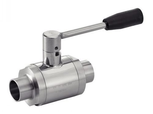 Клапан со сферическим золотником - 62371 - BENE INOX - с рычагом / для жидких пищевых продуктов и напитков / из нержавеющей стали
