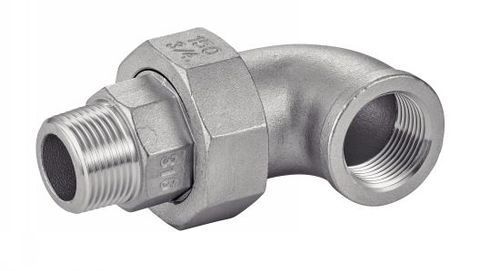 Гидравлический фитинг - 5251 - BENE INOX - резьбовой / под углом 90° / ISO