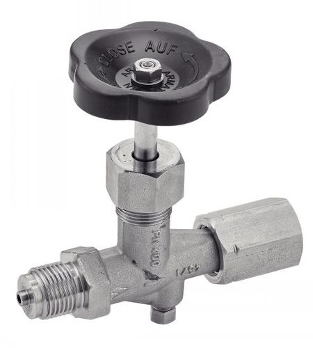 Игольчатый клапан - 7388 - BENE INOX - с ручным управлением / изоляционный / наружная резьба-внутренняя резьба