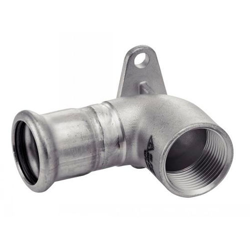 Гидравлический фитинг - 41158 - BENE INOX - нарезной / обжимной / под углом 90°