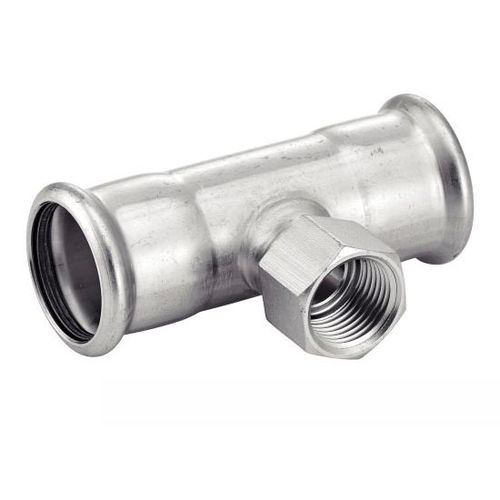 Гидравлический фитинг - 41113 - BENE INOX - нарезной / обжимной / Т-образный
