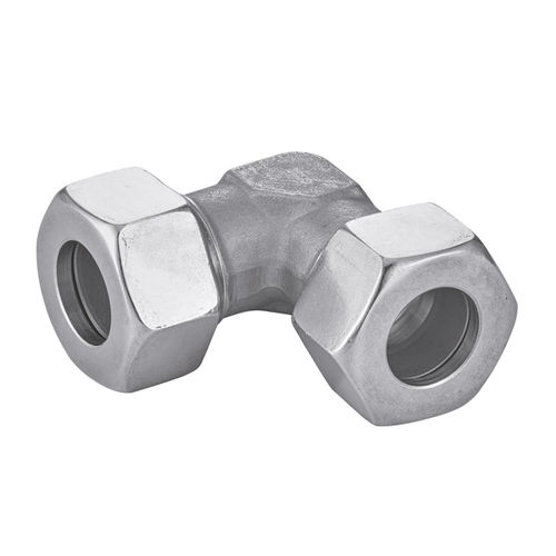 Гидравлический фитинг - 5412 - BENE INOX - кольцом / под углом 90° / DIN