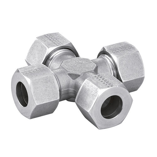 Гидравлический фитинг - 5414 - BENE INOX - кольцом / крестовидный / DIN