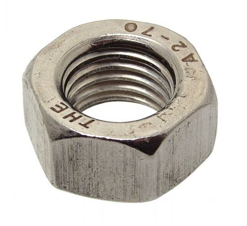 Шестиугольная гайка - 215617 - BENE INOX - с тормозом / из нержавеющей стали / резьбовая
