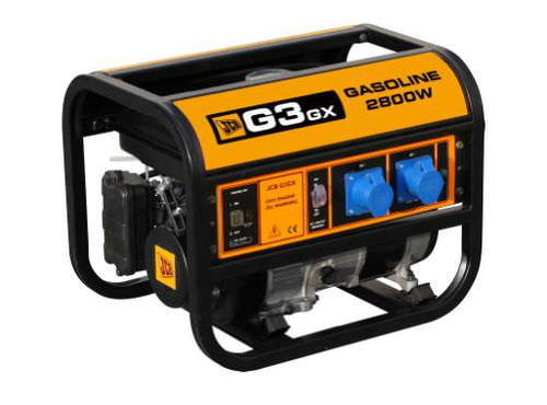Генераторная установка с бензиновым двигателем - G3GX     - JCB Power Products Ltd - монофазовая / переносная / непрямой впрыск