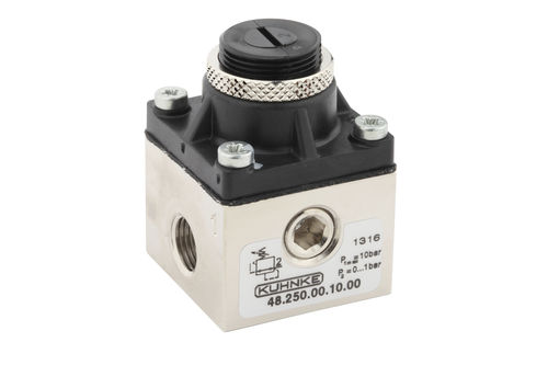 Точный регулятор давления - 48.250 | G 1/8 series - Kendrion Kuhnke Automation GmbH - мембранный / одноуровневый / пневматический