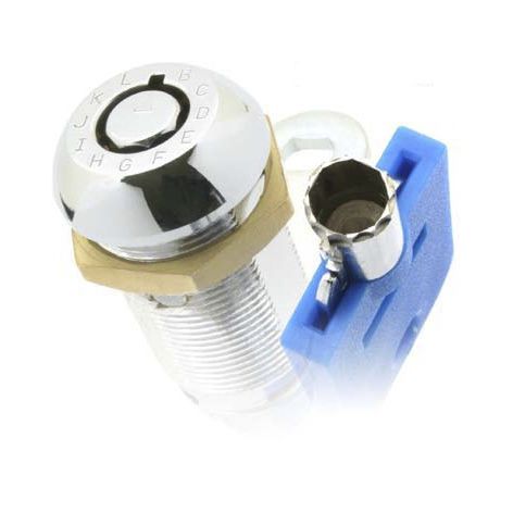 Кулачковый врезной замок - T48 series - Camlock Systems - с изменяемой комбинацией / с ключом / из латуни