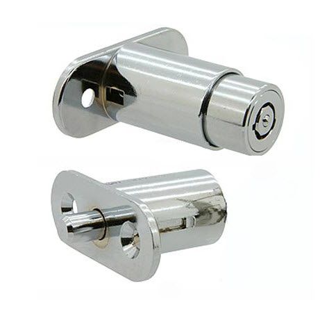 Врезной замок с толкателем - GT8990  - Camlock Systems - с ключом / для раздвижной двери