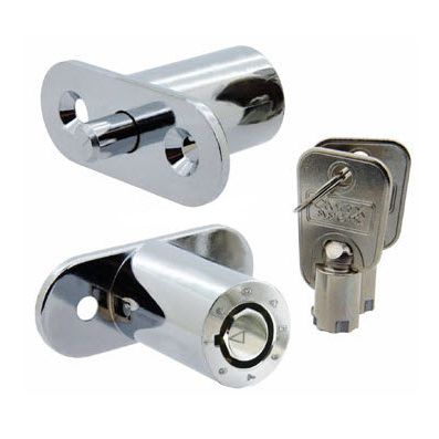 Врезной замок с толкателем - GM990MkIV - Camlock Systems - с ключом / для раздвижной двери / из латуни