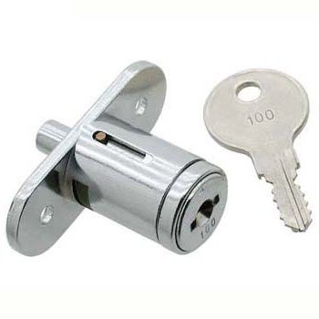 Врезной замок с толкателем - C990A  - Camlock Systems - для мебели из дерева