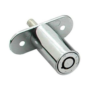 Врезной замок с толкателем - 22467MkIV  - Camlock Systems - с ключом / для мебели из дерева / из латуни