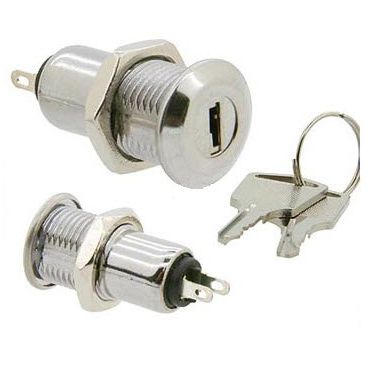 Переключатель с ключом - S1091 series - Camlock Systems - однополюсный / вкл./выкл. / миниатюрный