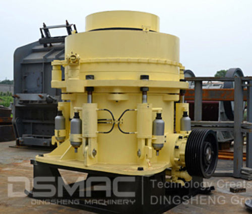 Камнедробилка с гидравлическим конусом - DHP series  - Zhengzhou Dingsheng Engineering Technology Co., Ltd. - стационарная / для сектора услуг