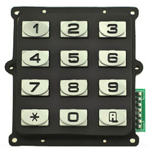 Цифровая клавиатура 12 клавиш - B519 - Joiwo Explosion Proof Science and Technology - встраиваемая / из металла / IP65