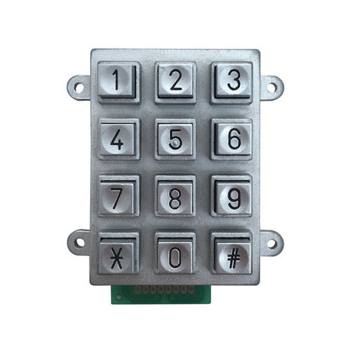 Цифровая клавиатура 12 клавиш - B509 - Joiwo Explosion Proof Science and Technology - настенная / из цинка / IP54