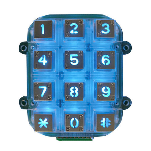 Цифровая клавиатура 12 клавиш - B662 - Joiwo Explosion Proof Science and Technology - настенная / из цинка / IP54