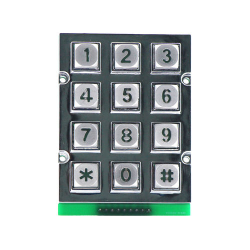 Цифровая клавиатура 12 клавиш - B665 - Joiwo Explosion Proof Science and Technology - настенная / из цинка / IP65