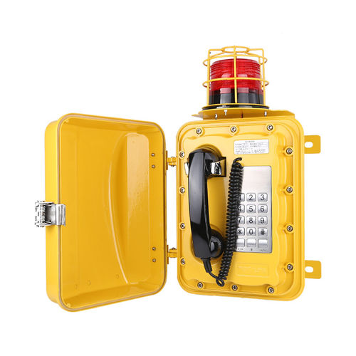 Аналоговый промышленный телефон - jwat303 - Joiwo Explosion Proof Science and Technology - протокол VoIP / PoE / ЛВС