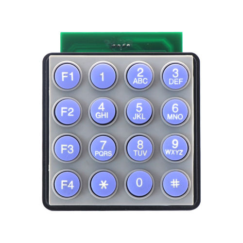 Цифровая клавиатура 16 клавиш - B124 - Joiwo Explosion Proof Science and Technology - из пластика / USB / IP54