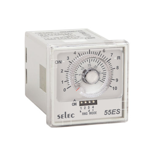 Электронный таймер - 55ES-G series - SELEC Controls Pvt. Ltd. - аналоговый / с задержкой включения / штекерный