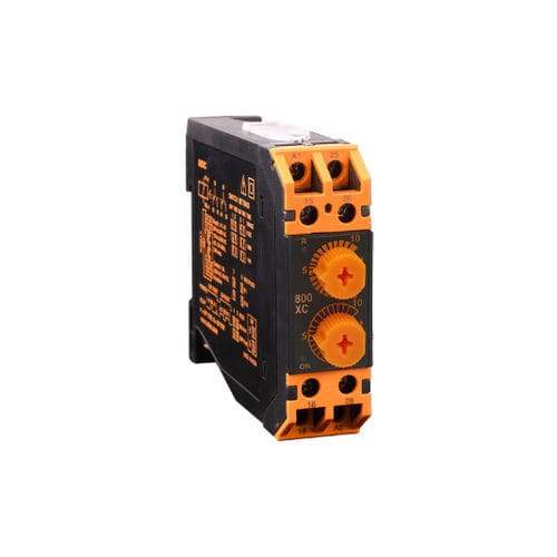 Аналоговый таймер - 800XC - SELEC Controls Pvt. Ltd. - на DIN-рейке / DPDT / асимметричный