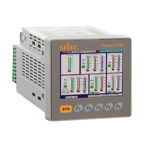 Программируемая автоматическая система для монтажа на панели - Flexys GT35  series - SELEC Controls Pvt. Ltd. - со встроенным E/S / цифровые выходы / аналоговые выходы