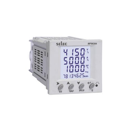 Цифровой мультиметр - MFM284 - SELEC Controls Pvt. Ltd. - крепление на панели / CAT I / частоты