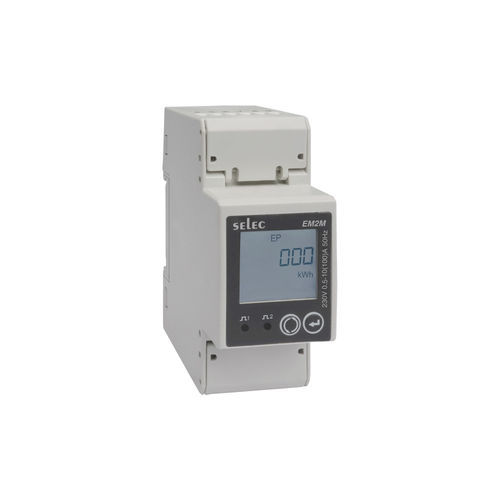 Монофазовый Электрический счетчик электроэнергии - EM2M series - SELEC Controls Pvt. Ltd. - на DIN-рейке / RS-485 / Modbus