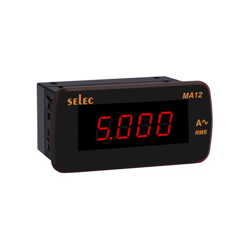 Цифровой амперметр - MA12 series - SELEC Controls Pvt. Ltd. - Переменный ток / монофазовый / монтируемый на панель