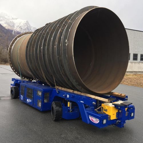 Самоходная тележка с дизельным двигателем - IL20M-90° - INDUSTRIAL LIFT - двухосная / подъемная / платформа