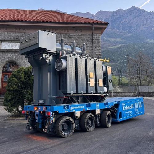 Электрическая самоходная тележка - SPMT - INDUSTRIAL LIFT - с дизельным двигателем / трехосная / для высоких нагрузок