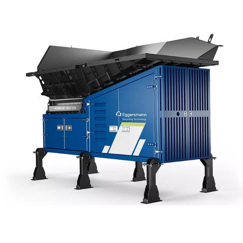 Первичный измельчитель - FORUS SES 25 - Eggersmann Recycling Technology - двухвальный / для бытовых отходов / компактный