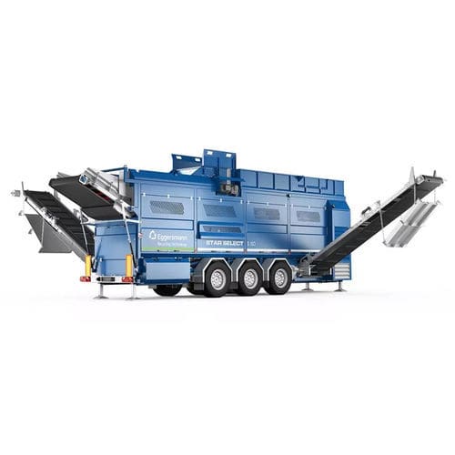 Мобильное грубое сито - STAR SELECT S 60 - Eggersmann Recycling Technology - для отходов / 3 фракции