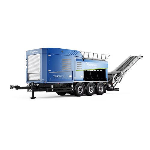 Измельчитель с 1 валом - TEUTON Z 50  - Eggersmann Recycling Technology - для дерева / для отходов коммерческого сектора