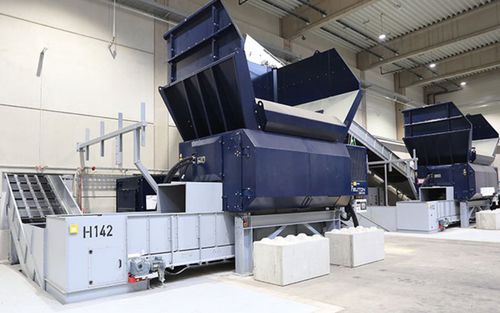 Первичный измельчитель - TEUTON ZS 55 - Eggersmann Recycling Technology - с 1 валом / для отходов