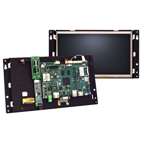 Панельный ПК ЖК-монитор - PPC-10W-398D - WinSystems, Inc. - с сенсорным экраном / 10,4" / 1024x600