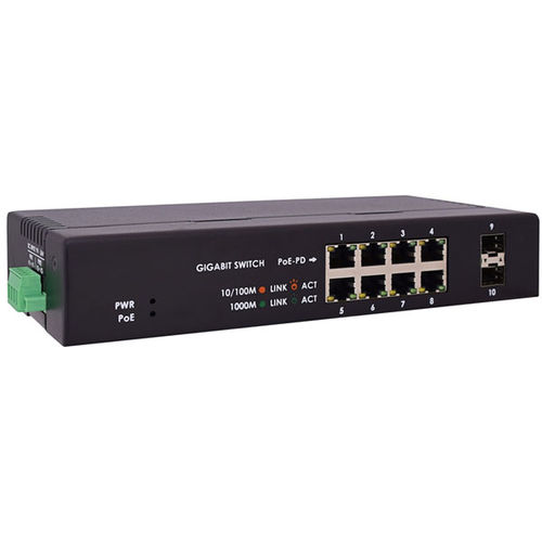Неуправляемый коммутатор Ethernet - NET-429 - WinSystems, Inc. - 10 портов / PoE / с резервированием