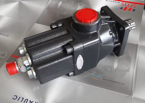 Поршневый гидравлический насос - P-6060-01 - SMS Hydraulic Ltd.Co. - с гидравлическим двигателем / из алюминия / из чугуна