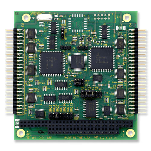 Цифровая плата E/S - P104-DIO-48S - ACCES I/O Products, Inc. - TTL / PCI / PC/104-Plus