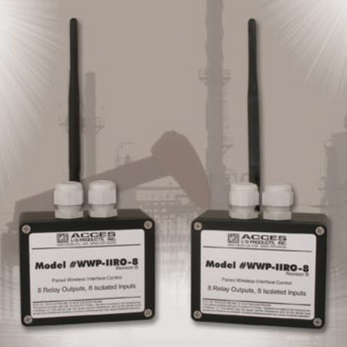 Цифровой модуль входа/выхода - WWP-IIRO-8 - ACCES I/O Products, Inc. - беспроводной / 8 цифровых входов / с релейным выходом