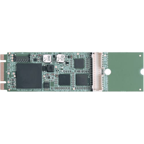 Аналоговая плата E/S - M.2-AIO16-16F - ACCES I/O Products, Inc. - 16 каналов / 4 аналоговых выхода / 8 аналоговых входов