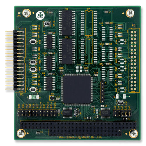 Цифровая входная плата - 104-QUAD-8 - ACCES I/O Products, Inc. - 4 канала / 6 цифровых входов / 8 каналов