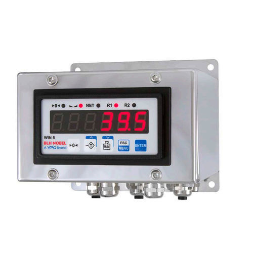 Весовой индикатор светодиодный дисплей - WIN 5  - Nobel Weighing Systems - настенный / IP65 / из нержавеющей стали