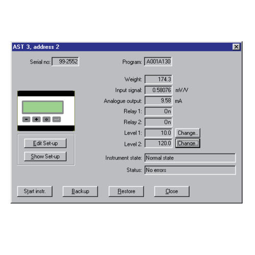 Программное обеспечение для контроля - DeltaCom - Nobel Weighing Systems - калибровки / конфигурация / Windows