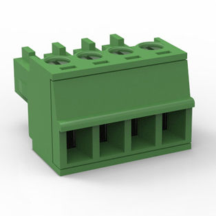 Соединитель плата-провод - LC-3.50 series - Elinker Electric - PCB / с прямым углом / плоский